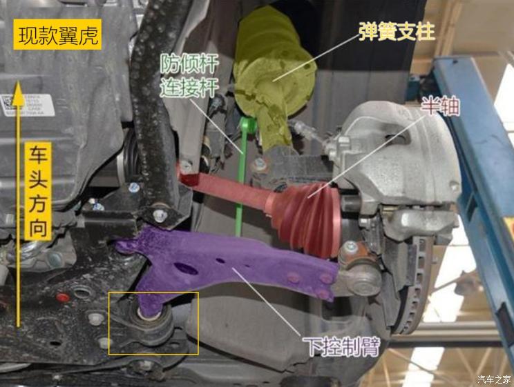 同?？怂瓜嗨? 長(zhǎng)安福特Escape底盤(pán)解析