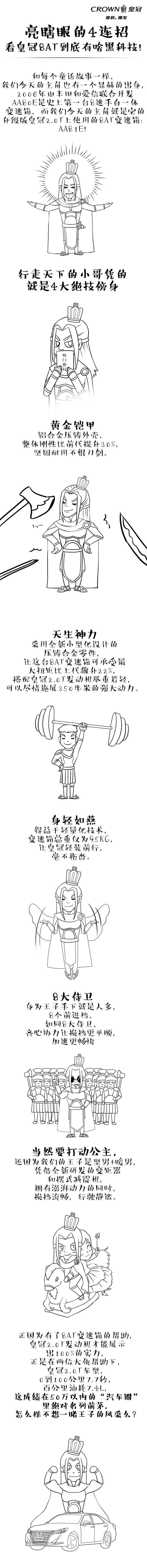 亮瞎眼的4連招，看皇冠8AT到底有啥黑科技！